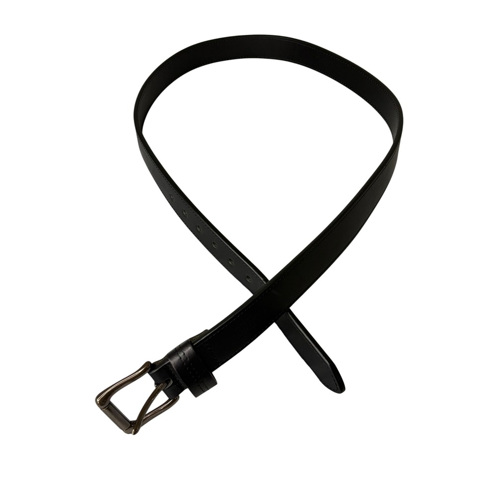 NEW Duluth Trading Co Mens Lifetime Leather Belt 20344 Black Size 44